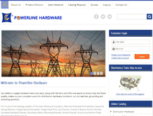 Tablet Screenshot of powerlinehardware.com